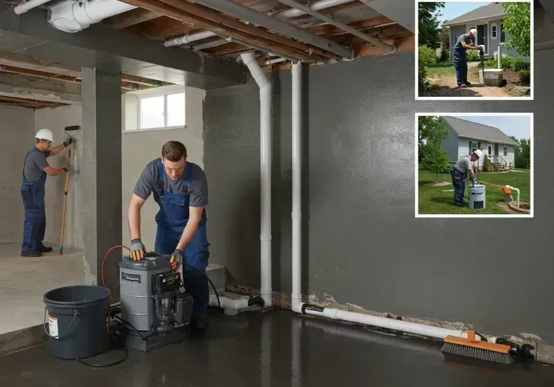 Basement Waterproofing and Flood Prevention process in Washington, WV